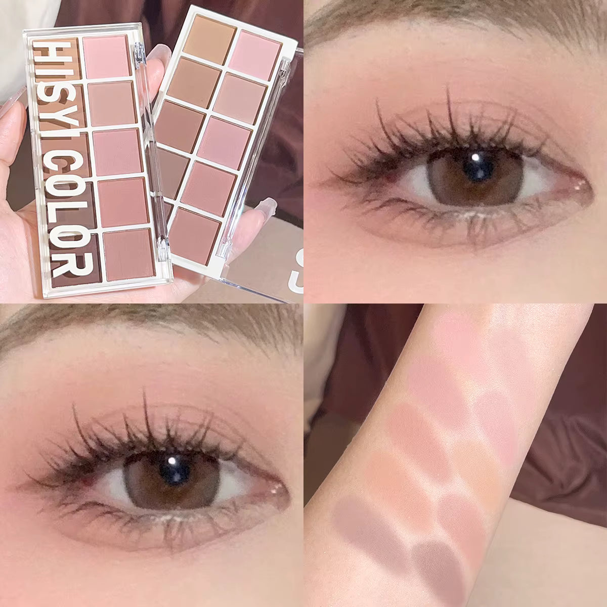 10-Color Cruelty-Free Eyeshadow Palette
