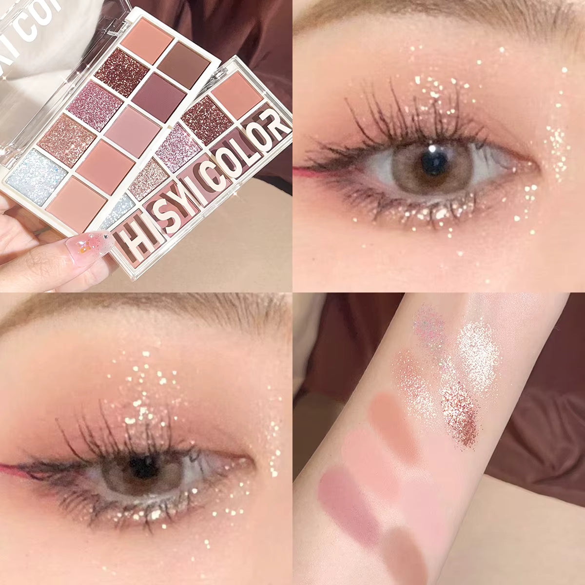 10-Color Cruelty-Free Eyeshadow Palette