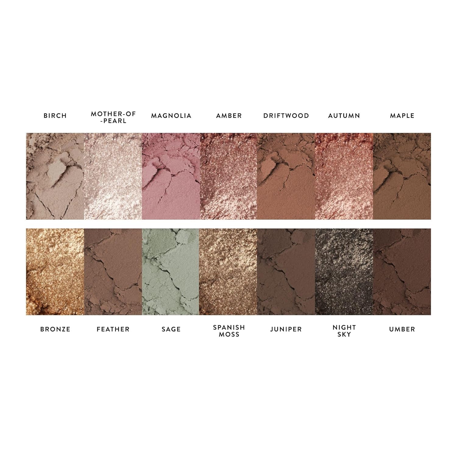 Soft blending eyeshadow palette