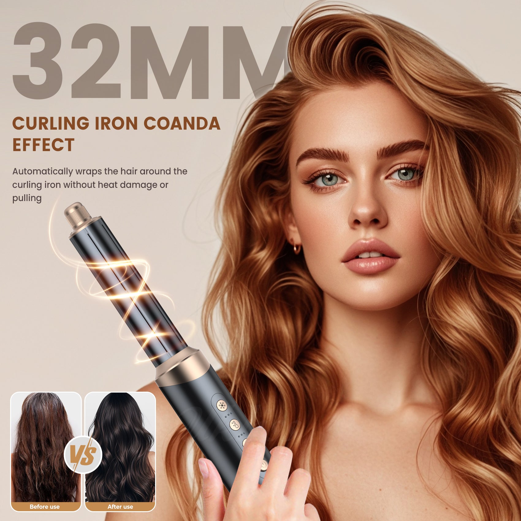 Special hair dryer brush